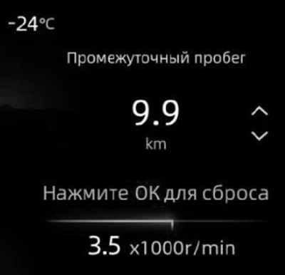 Жидкокристаллический информационный дисплей Changan CS55 PLUS c 2021 года