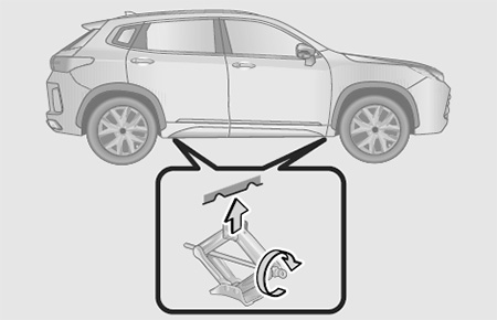 Замена колеса EXEED LX