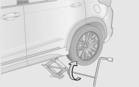 Замена колеса EXEED LX