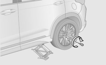 Замена колеса EXEED LX