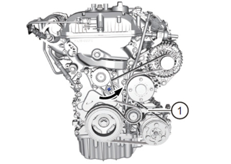 Ремень привода вспомогательного оборудования EXEED LX