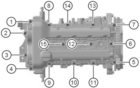 Головка блока цилиндров EXEED LX