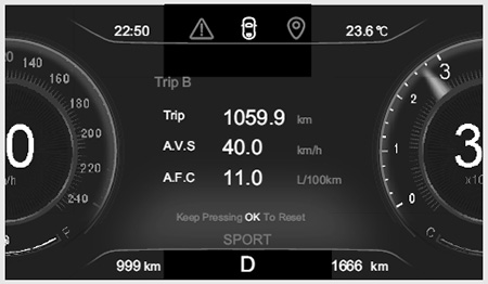 Обзор конфигурации приборной панели EXEED LX