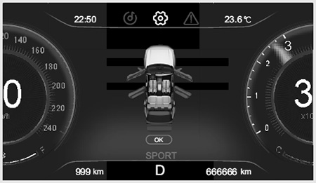 Обзор конфигурации приборной панели EXEED LX