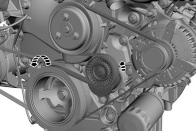 Ремень привода вспомогательных агрегатов Ford F-150