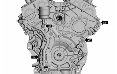 Привод газораспределительного механизма Ford F-150