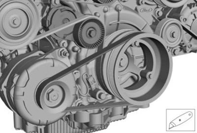 Ремень привода вспомогательных агрегатов Ford F-150