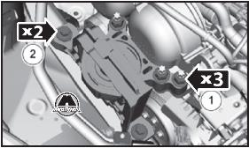 Снятие и установка опоры двигателя Ford Kuga