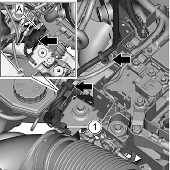 Опора силового агрегата Geely Monjaro c 2022 года