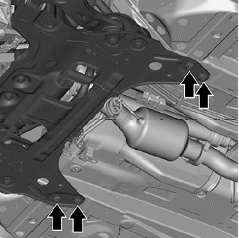 Опора силового агрегата Geely Monjaro c 2022 года