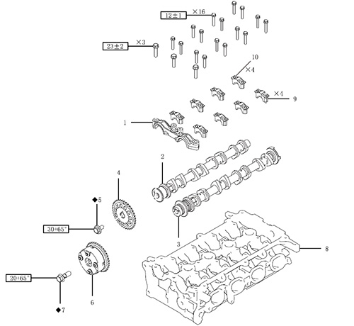 Головка блока и ГРМ Haval M6