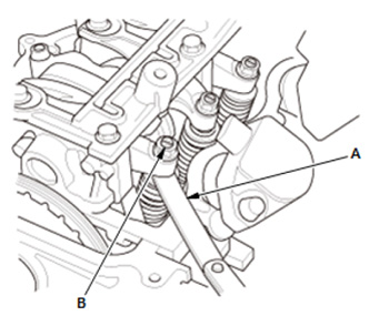 Регулировка зазоров в клапанах Honda CR-V
