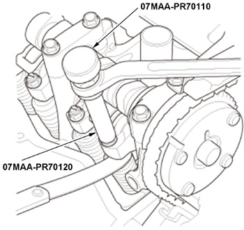 Регулировка зазоров в клапанах Honda CR-V