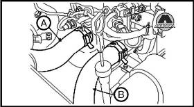 Снятие головки блока цилиндров Hyundai Elantra HD