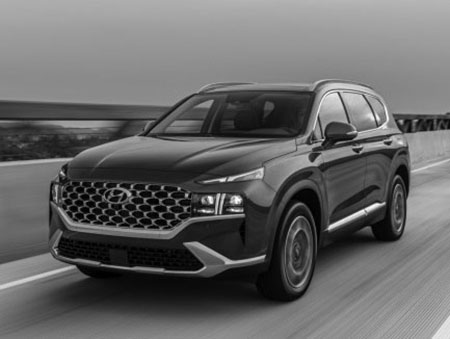 Автомобиль Hyundai Santa Fe с 2020 года