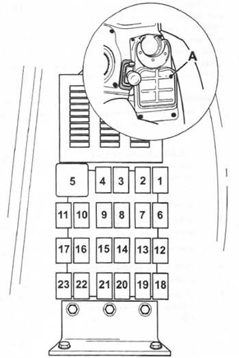 Предохранители JCB 3CX / 4CX с 2010 года