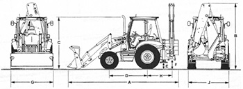 Техническая информация и спецификации JCB 3CX / 4CX с 2010 года