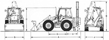 Техническая информация и спецификации JCB 3CX / 4CX с 2010 года