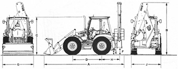 Техническая информация и спецификации JCB 3CX / 4CX с 2010 года