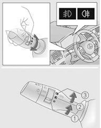 Переключатель противотуманных фар Lexus RX 200t