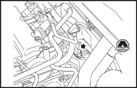 Снятие двигателя MG 350