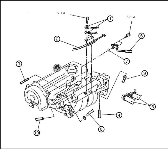 Двигатель в сборе Mitsubishi Colt