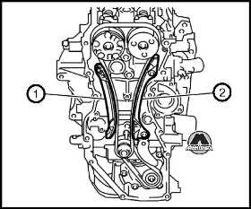 Цепь привода газораспределительного механизма Nissan Juke