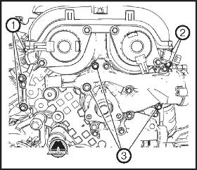 Разборка головки блока цилиндров Opel Zafira C