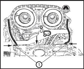 Регулировка цепи привода газораспределительного механизма Opel Zafira C