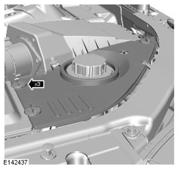 Ремень привода вспомогательных агрегатов Range Rover с 2013 года