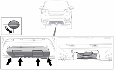 Эвакуация автомобиля Range Rover Sport с 2013 года