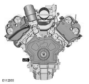 Привод газораспределительного механизма Range Rover Sport с 2013 года