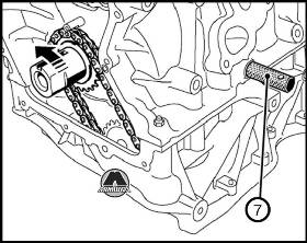 Снятие цепи привода ГРМ Renault Master Opel Movano Nissan NV400