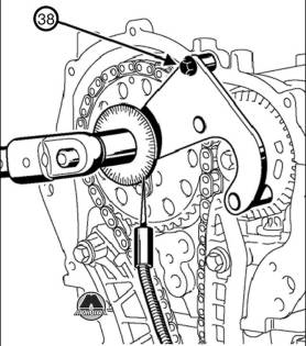 Установка цепи привода ГРМ Renault Master Opel Movano Nissan NV400