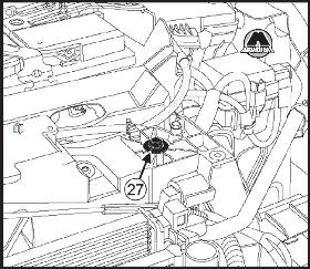 Снятие двигателя Renault Scenic