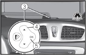 Установка времени Renault Scenic