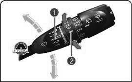 Переключатель стеклоочистителей SsangYong Korando