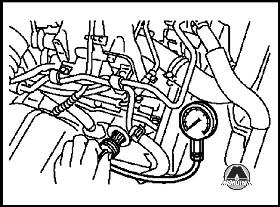 Проверка компрессии Subaru Forester