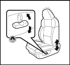 Регулировка подголовника Subaru Legacy