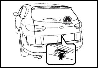 Задняя дверь автомобиля Subaru Tribeca