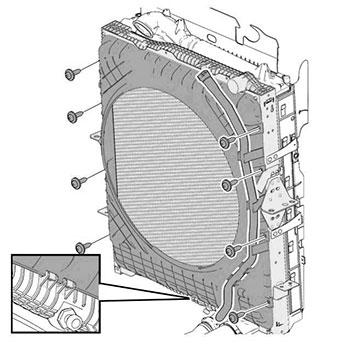 Винты крепления Volvo FH с 2012 года