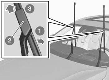 Замена щеток стеклоочистителей Volvo XC60