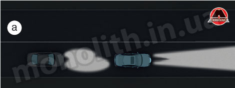 Обгон автомобиля в темное время суток Обгон автомобиля в темное время суток