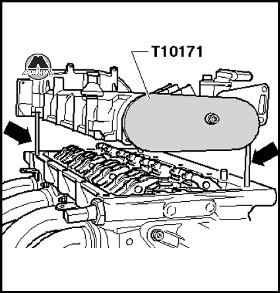 Установка головки блока цилиндров Volkswagen Passat B6
