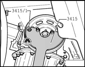 Снятие крышки цепи привода ГРМ VW Polo