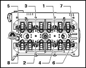 Установка головки блока цилиндров VW Polo