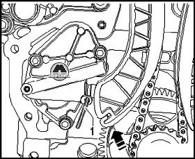 Снятие цепи привода ГРМ VW Polo