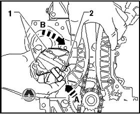 Снятие цепи привода ГРМ VW Polo