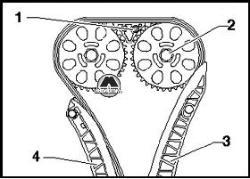 Снятие цепи привода ГРМ VW Polo