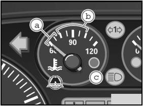 Температура охлаждающей жидкости VW Polo